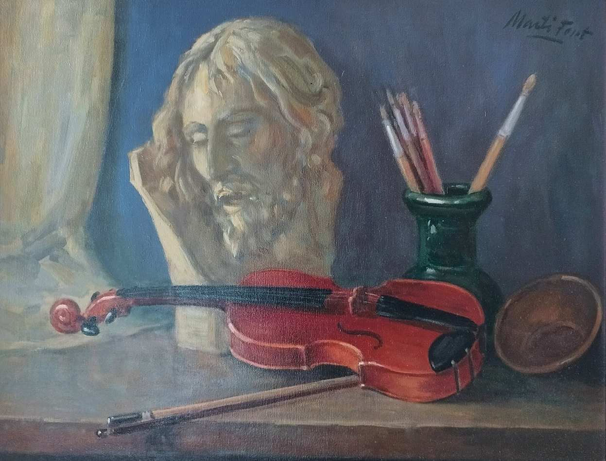 Pintor Martí font: Violín